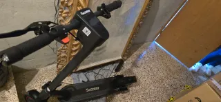 Patinete Eléctrico Scooter Negro iscooter pepinazo