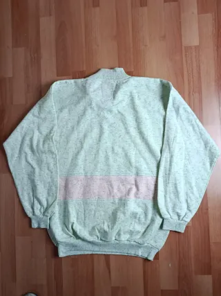 Maglione Vintage Pinewood Anni '80/'90 Zip