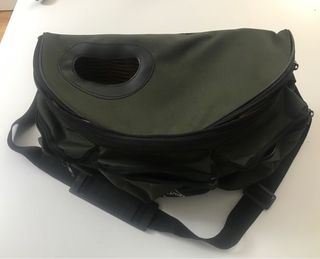 Cesta de pesca de mimbre