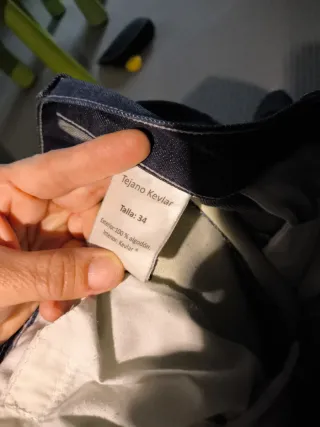 Pantalón Moto Kevlar Talla 34.