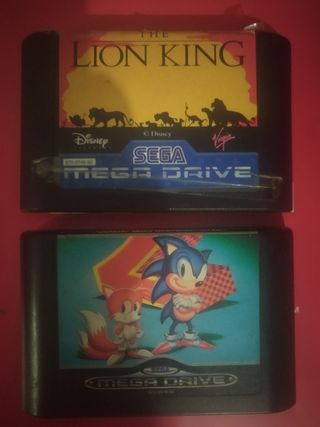 Pacchetto Mega Drive con Sonic e Il Re Leone