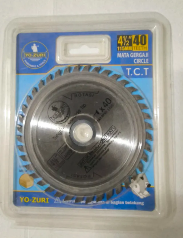 3 hojas de sierra circular 115mm TCT Yo-Zuri