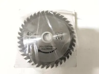 3 hojas de sierra circular 115mm TCT Yo-Zuri