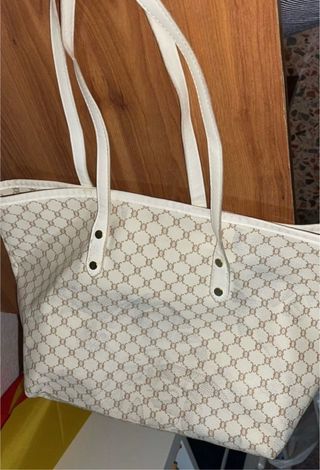 Bolso grande estampado