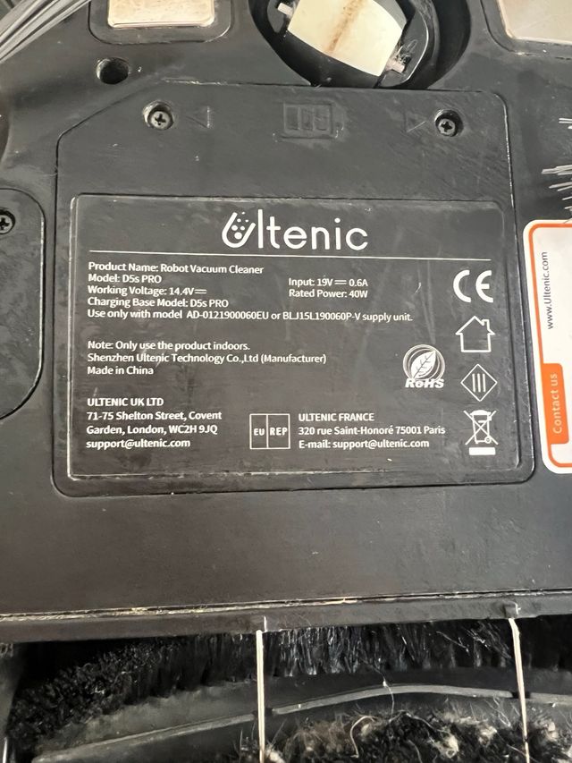 Aspiradora Robot Ultenic D5s PRO