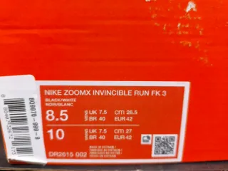 Nike ZoomX Invincible 3 T42