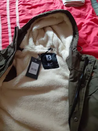 Parka Brandit Hombre Talla S Verde