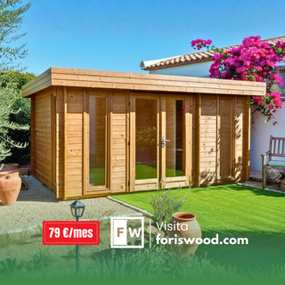 Casita con 2 estancias de 15m2 (Extras Incluidos)