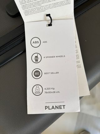 Maleta grande Paco Martínez gris semirrígida