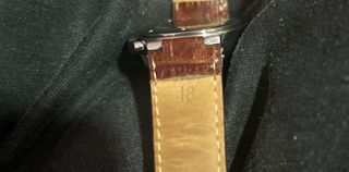 Reloj Louis Vuitton Chrono Plata y Marrón