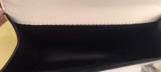 Bolso Karl  Blanco y Plateado