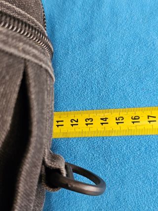 Bolso de lona Mediano con 7 bolsillo 25x19x11