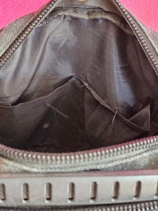 Bolso de lona Mediano con 7 bolsillo 25x19x11