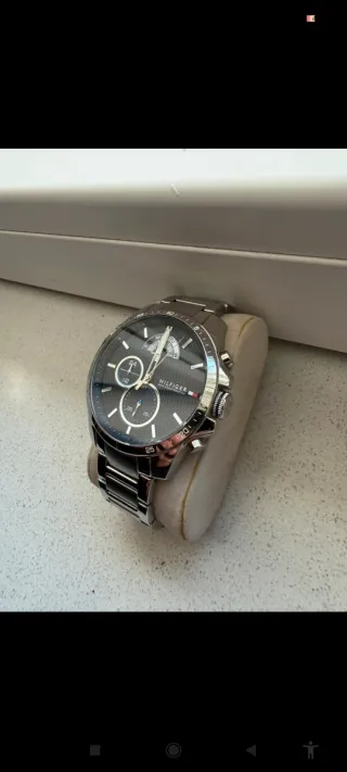 Reloj Tommy Hilfiger Hombre Acero/Azul