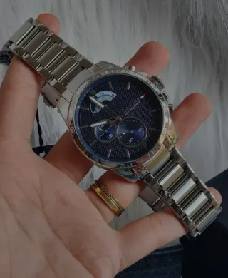 Reloj Tommy Hilfiger Hombre Acero/Azul