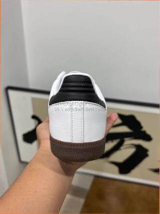 Adidas Samba Mujer Blancas/Gris Nuevas