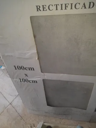 Azulejos de suelo 39,4x39,4 cm 2paquetes 4 azulej