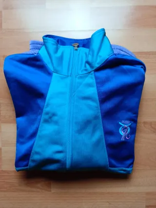 Giacca Sportiva Vintage Puma Blu/Teal