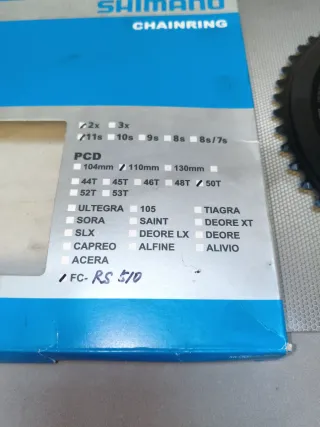 Plato Bicicleta Shimano