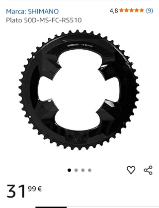 Plato Bicicleta Shimano