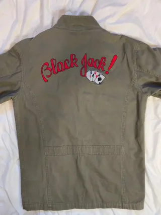 Chaqueta Schott Militar 3/4 Talla M