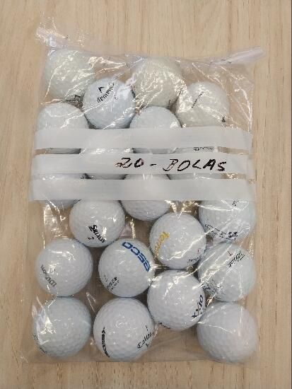 Mix de bolas reutilizadas