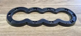 Porta emblema para logo audi universal