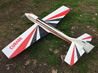 Kit Avión RC Aermodelismo Curare60 Motor Glow o el