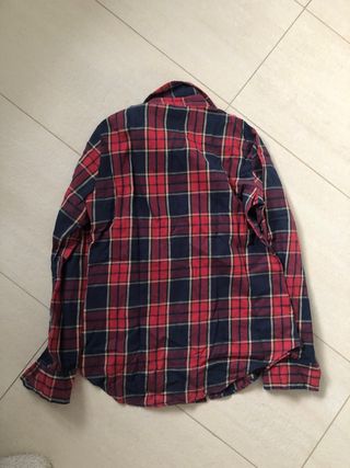 Camisa cuadros juvenil