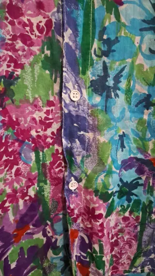 Camisa floral mujer multicolor