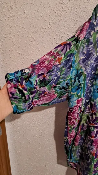 Camisa floral mujer multicolor