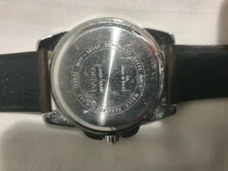 Reloj Casio Hombre Correa Marrón y Plata