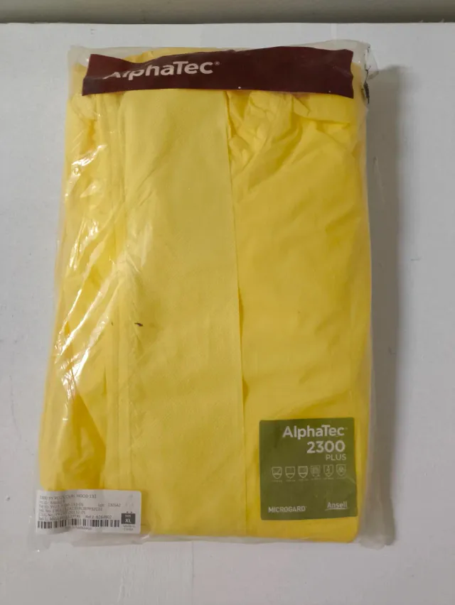 Mono Protector Trabajo Ansell Amarillo Nuevo