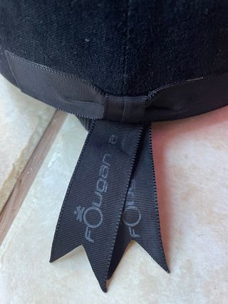 Casco de equitación negro