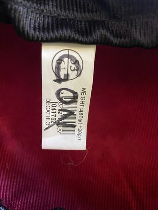 Casco de equitación negro