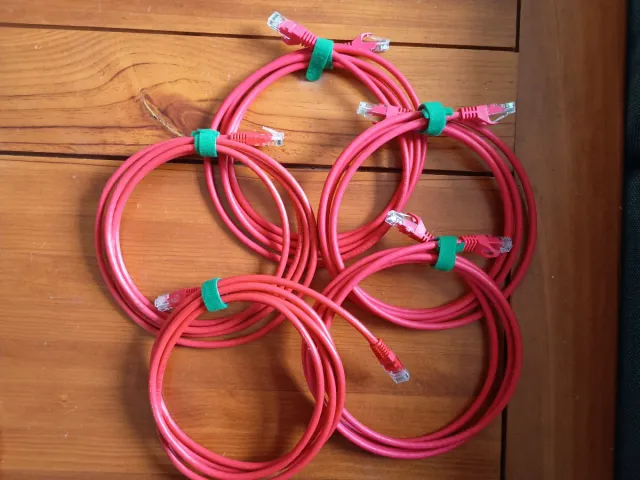 Lote cables Ethernet Cat6