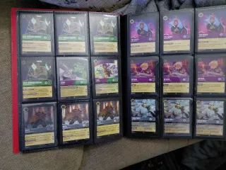 Lorcana tcg Lote Raras, Súper raras y Legendarias