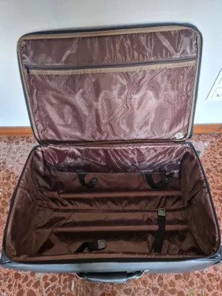 Maleta Montblanc Grande Negra y Marrón