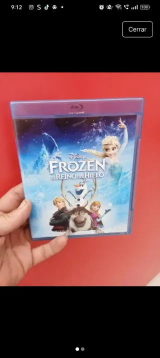 Blu-ray Frozen: El Reino del Hielo