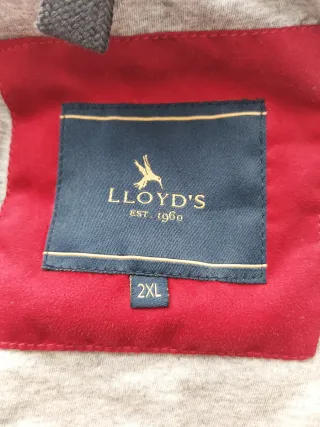 Chaqueta acolchada roja para hombre