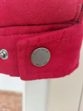 Chaqueta acolchada roja para hombre