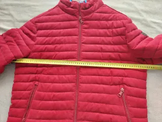Chaqueta acolchada roja para hombre