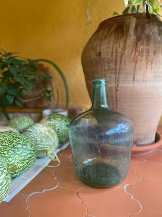 Ampolla de vidrio vintage 8L