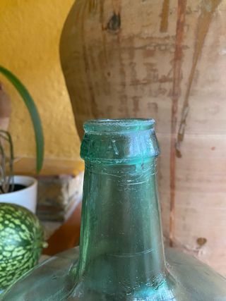 Ampolla de vidrio vintage 8L