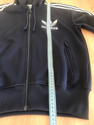 Sudadera Adidas Talla S Azul Marino Retro