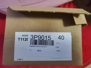 Zapatos fiesta manoletina lentejuelas talla 40