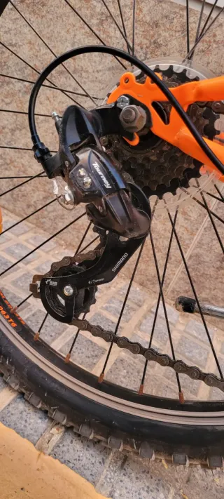 Bicicleta Sniper 24 Naranja