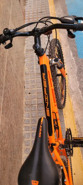 Bicicleta Sniper 24 Naranja