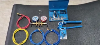 Kit Herramientas Refrigeración Manómetros