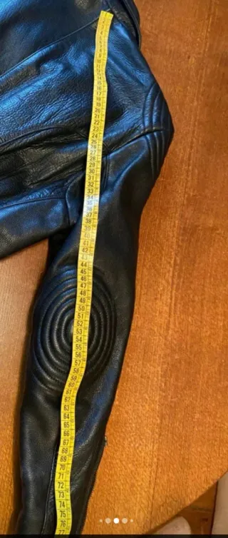 Cazadora de piel moto